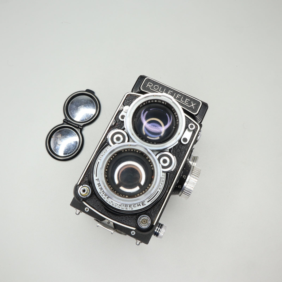 Rolleiflex 2.8C TLR con Ottica Xenotar 80mm f/2.8