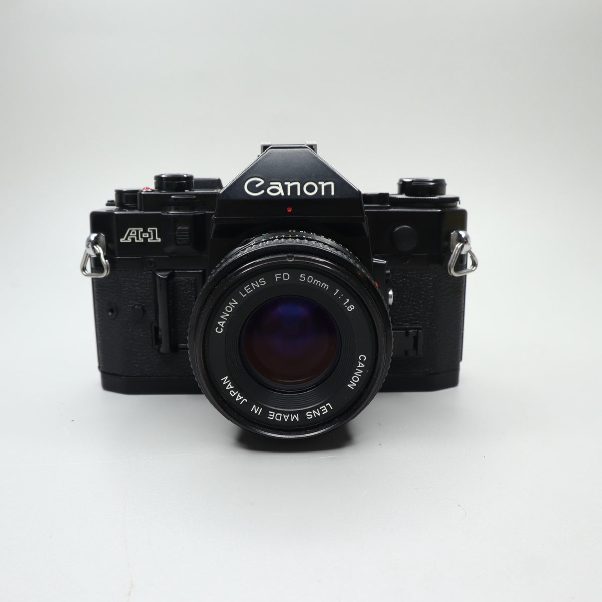 Canon A-1 con obiettivo FD 50mm f/1.8