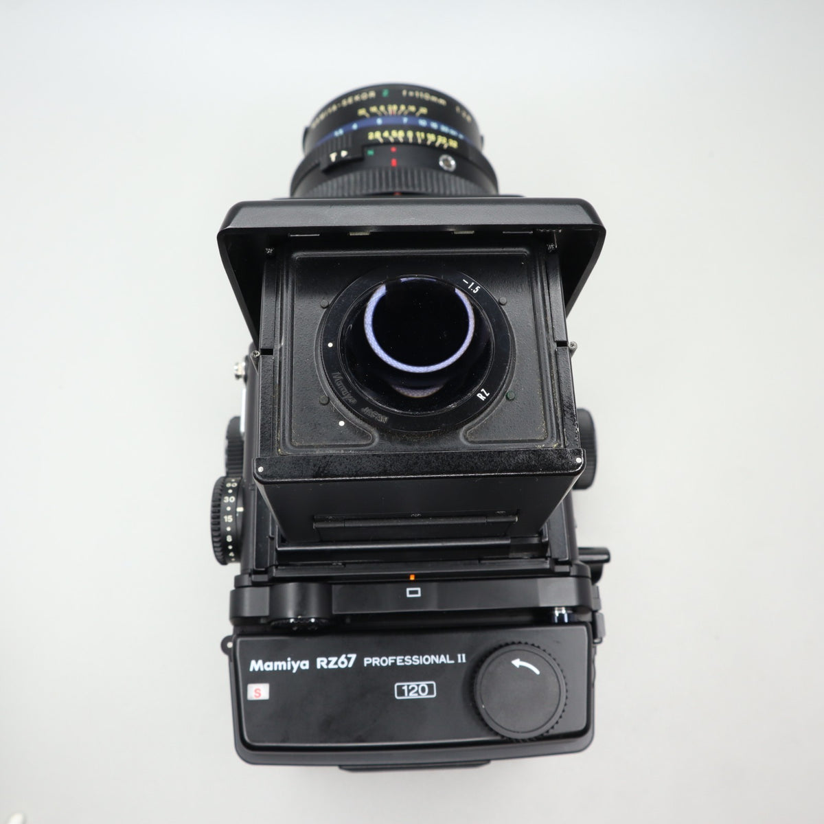 Mamiya RZ67 Pro II con obiettivo Sekor Z 110mm f/2.8
