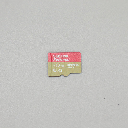 Scheda MicroSD SanDisk Extreme 512GB UHS-I U3 V30