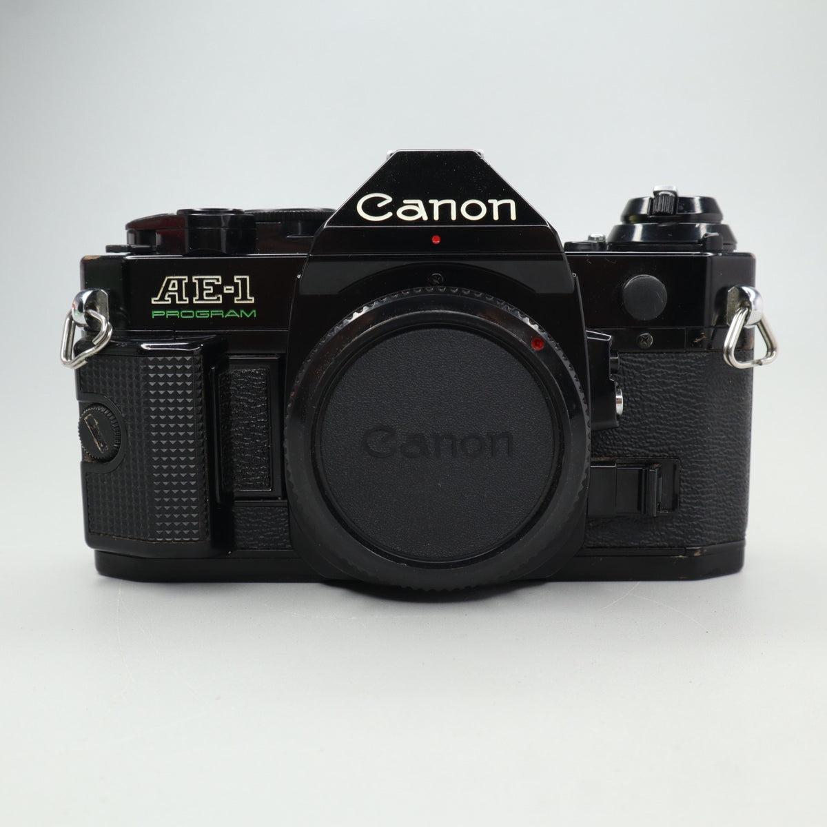 Canon AE-1 Program Nera con Tracolla e Flash Speedlite 133A