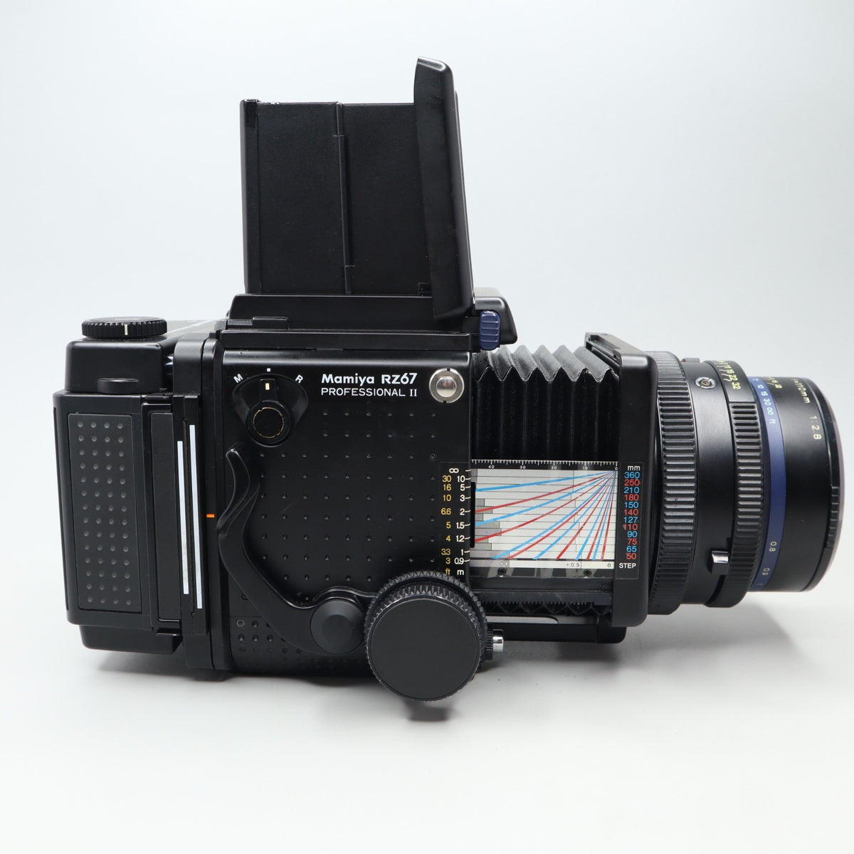 Mamiya RZ67 Pro II con obiettivo Sekor Z 110mm f/2.8