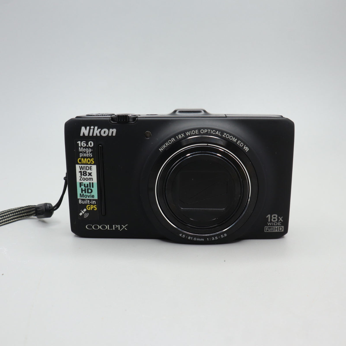 Nikon Coolpix S9300 16MP – Fotocamera Digitale Nera