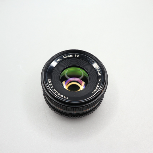 Yashica ML 50mm f/2 - Obiettivo Made in Japan