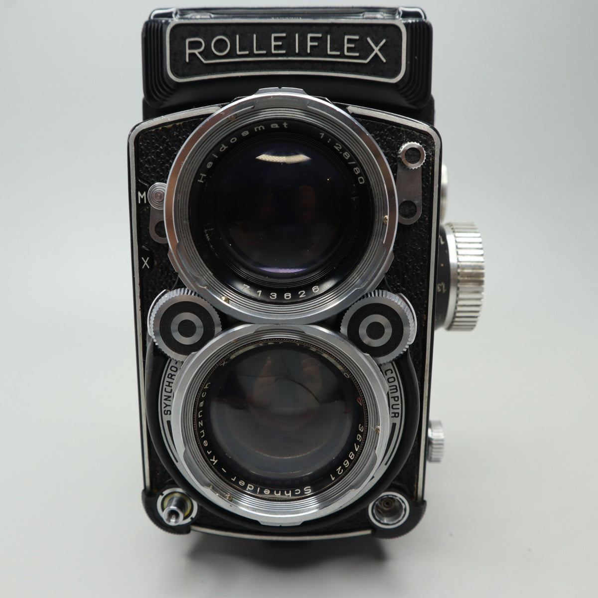 Rolleiflex 2.8C TLR con Ottica Xenotar 80mm f/2.8