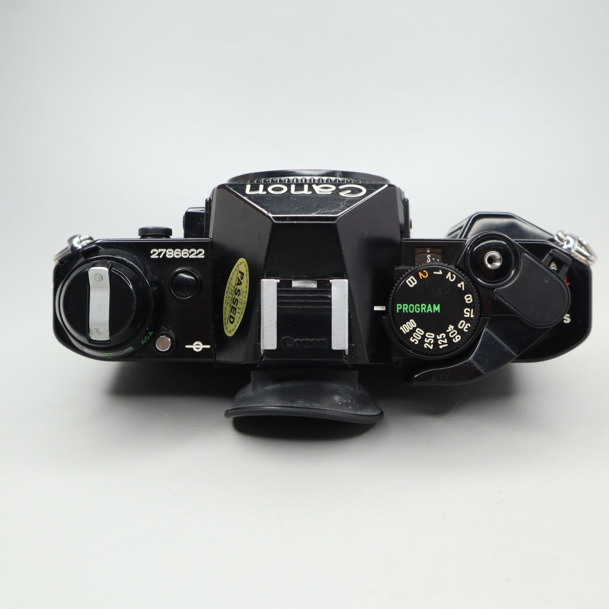Canon AE-1 Program Nera con Tracolla e Flash Speedlite 133A