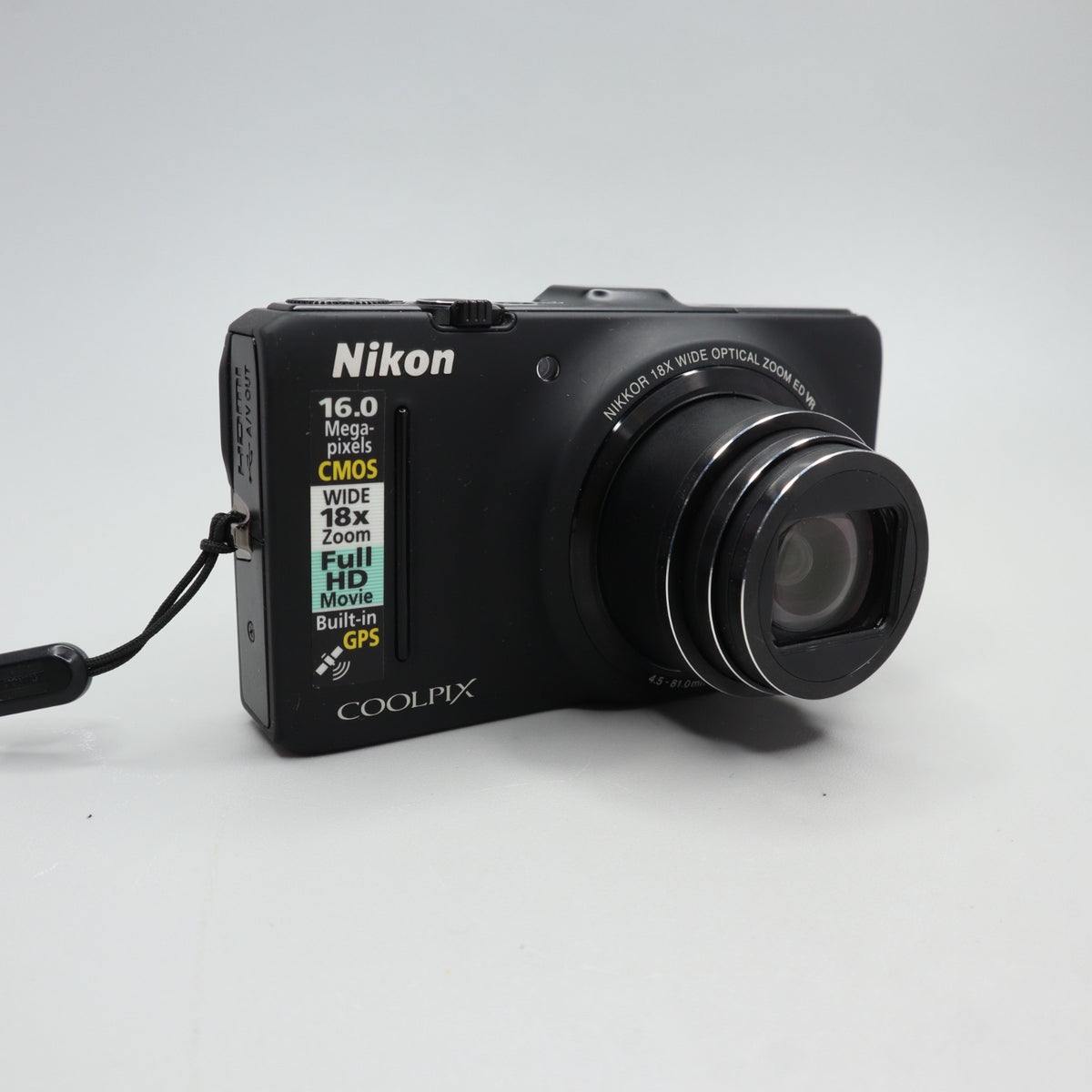 Nikon Coolpix S9300 16MP – Fotocamera Digitale Nera