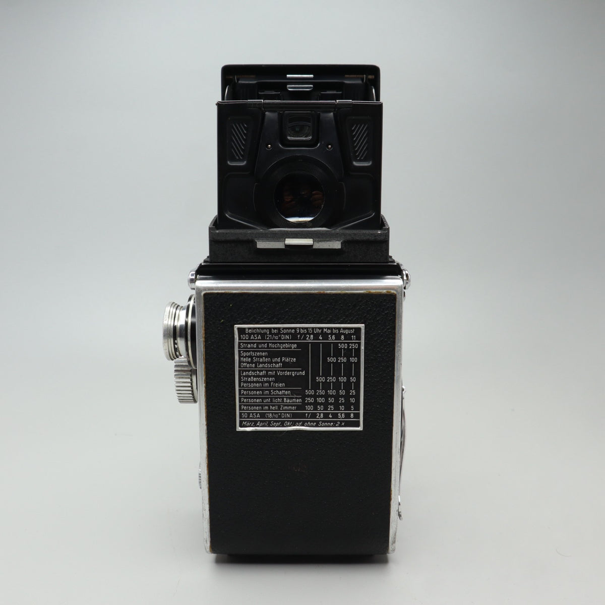 Rolleiflex 2.8C TLR con Ottica Xenotar 80mm f/2.8