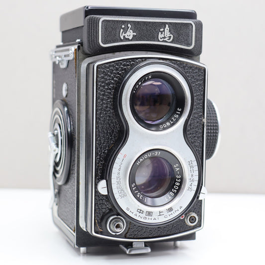 Seagull 4A-103 Biottica 6x6 Tipo Rolleiflex, Obiettivo 75mm