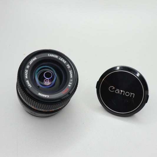 Canon FD 24mm f/2.8 S.S.C. - Obiettivo Grandangolare