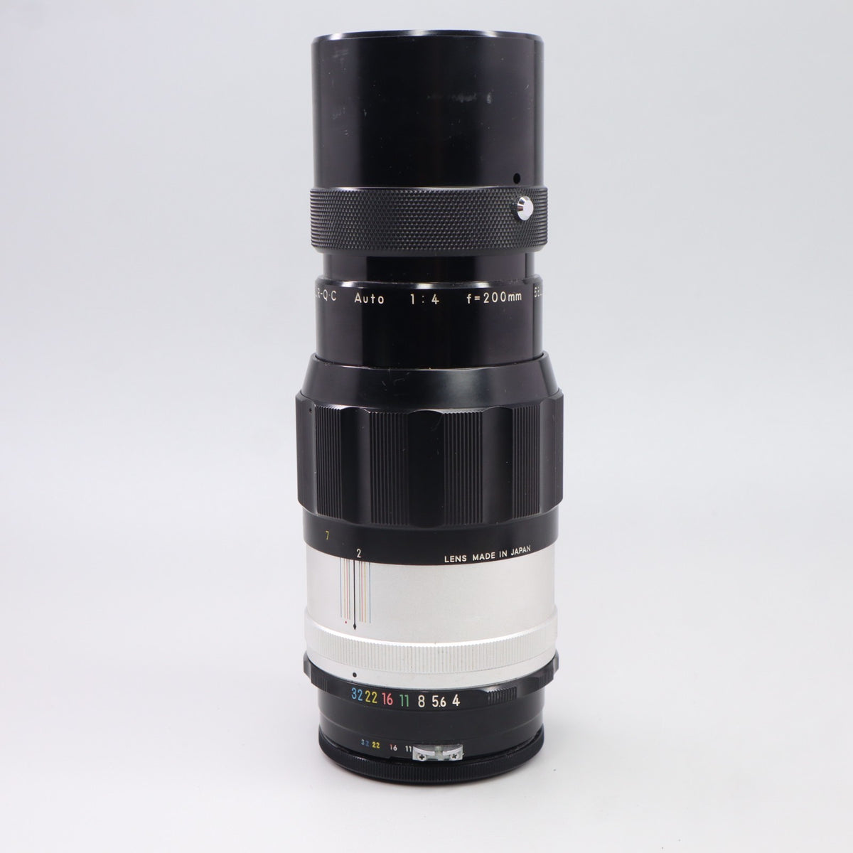 Nikon Nikkor-Q Auto 200mm f/4 Pre-AI, innesto F