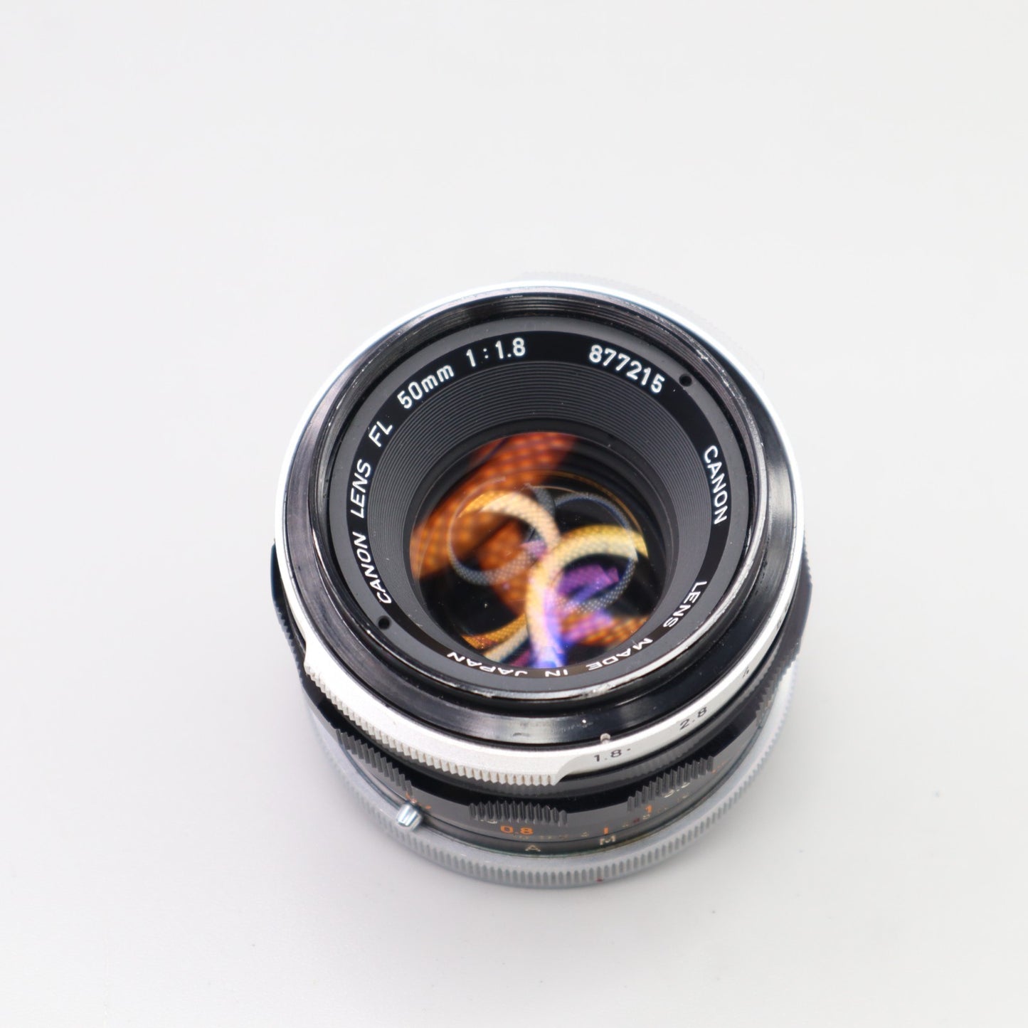 F Vintage Canon FT  QL SLR Film Camera  Canon FD 50mm 1.8 Lens