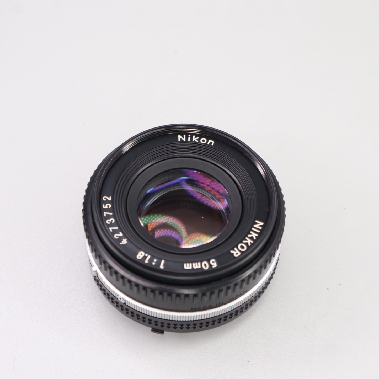 Nikon FM2 FM2N 35mm SLR Shutter Silver With 50mm 1.8
