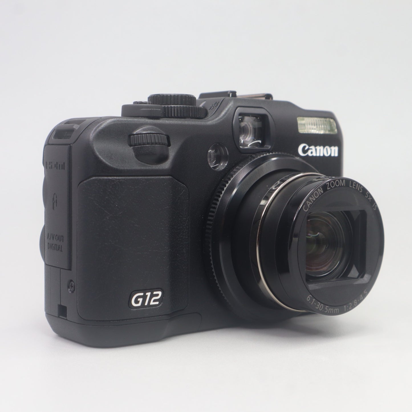 Canon PowerShot G12 10.0MP  Digital Camera 5x Optical Zoom W Charger,