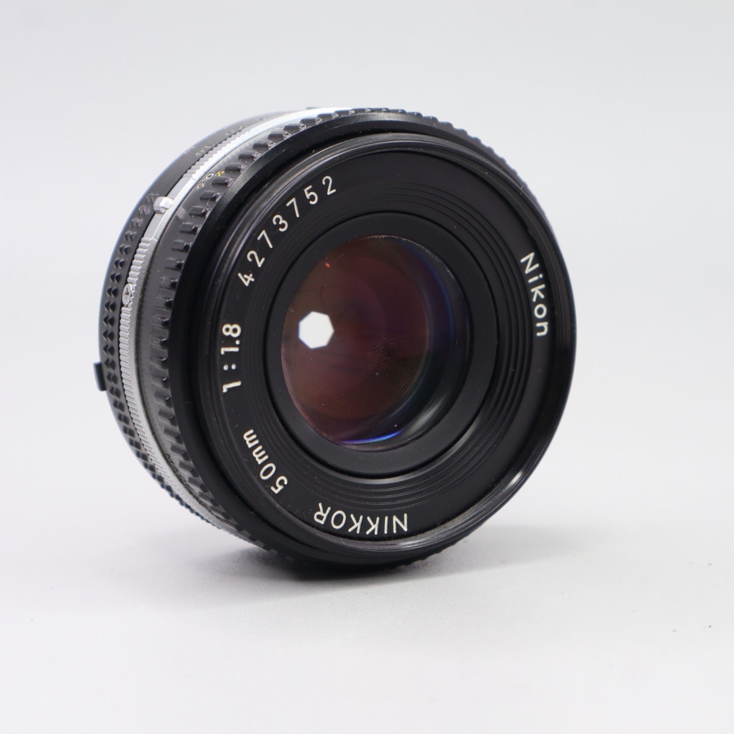Nikon FM2 FM2N 35mm SLR Shutter Silver With 50mm 1.8