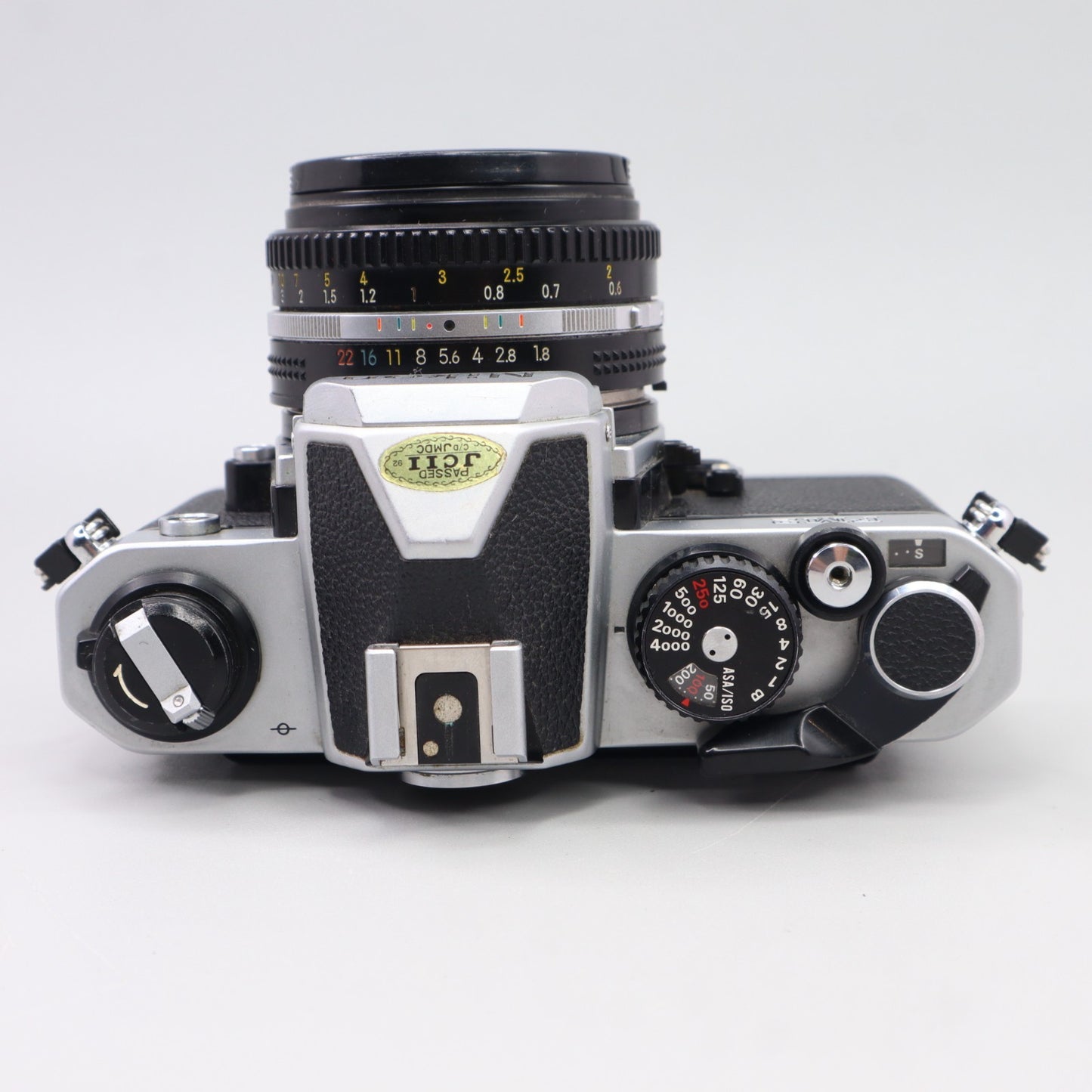 Nikon FM2 FM2N 35mm SLR Shutter Silver With 50mm 1.8