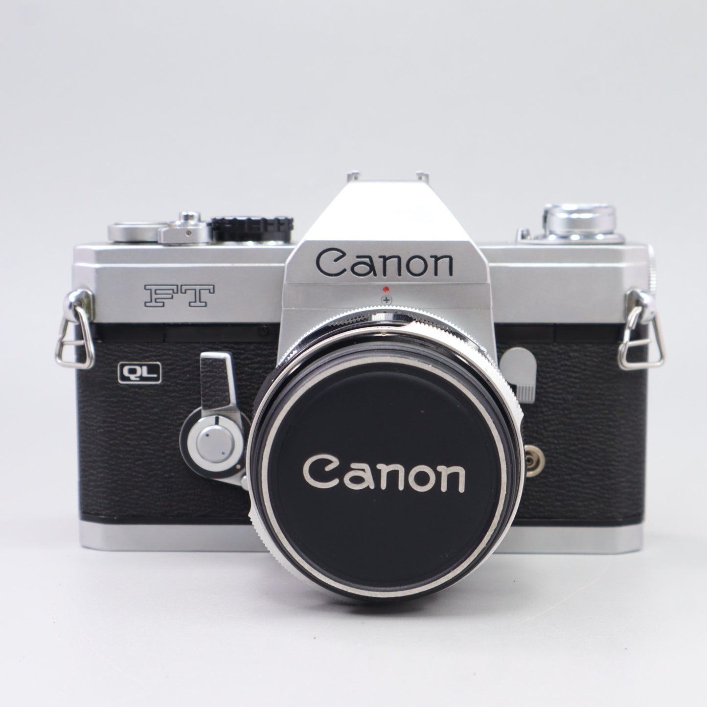 F Vintage Canon FT  QL SLR Film Camera  Canon FD 50mm 1.8 Lens