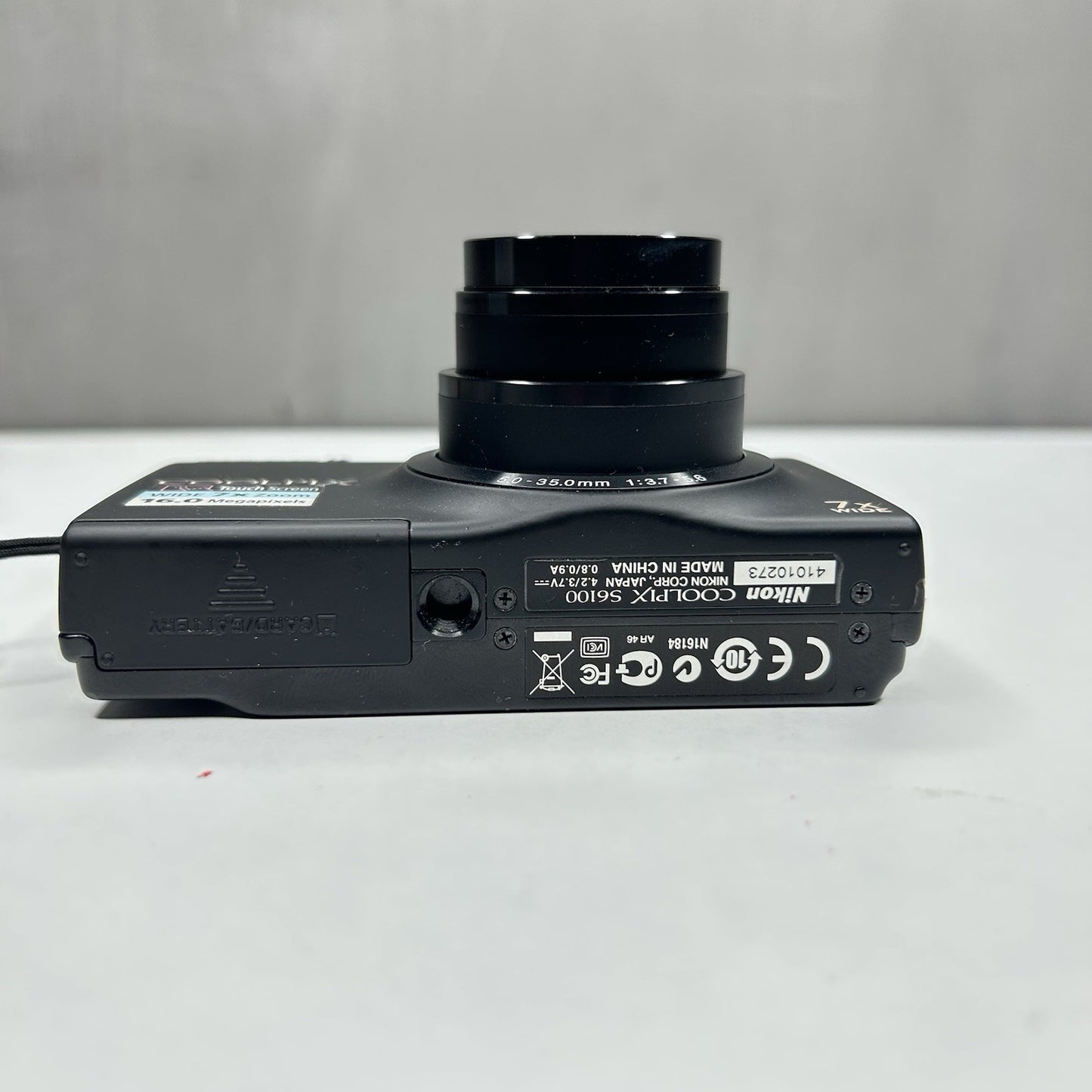 Fotocamera NIKON COOLPIX S6100 Digitale Compatta Nera 16.0 MP - 7x Zoom