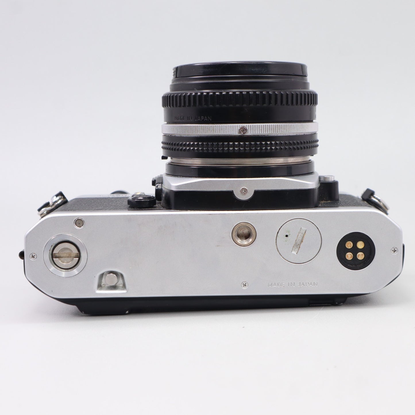 Nikon FM2 FM2N 35mm SLR Shutter Silver With 50mm 1.8