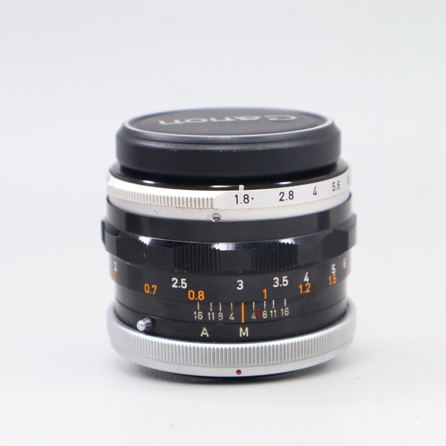 F Vintage Canon FT  QL SLR Film Camera  Canon FD 50mm 1.8 Lens