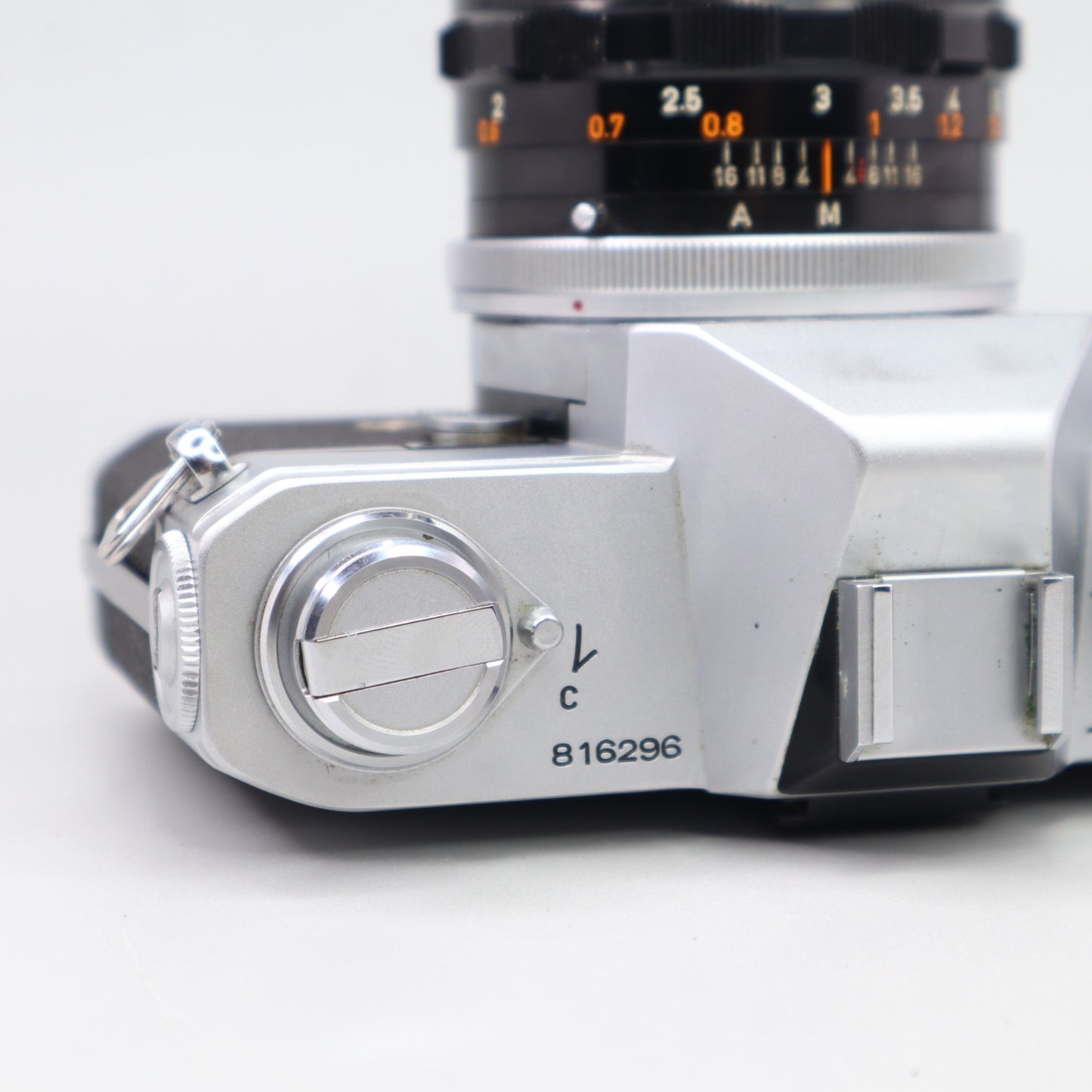 F Vintage Canon FT  QL SLR Film Camera  Canon FD 50mm 1.8 Lens