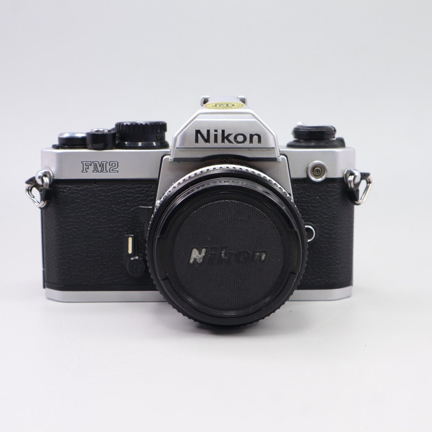 Nikon FM2 FM2N 35mm SLR Shutter Silver With 50mm 1.8